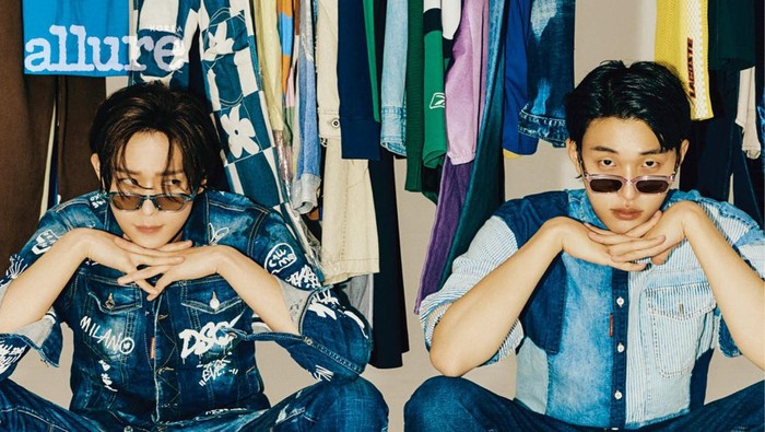 Setelah merampungkan syuting Shooting Stars, Kim Young Dae dan Jin Ho Eun kembali dipertemukan lewat pemotretan majalah ALLURE Korea edisi Juli. Keduanya juga menjalani wawancara mengenai persahabatan mereka./ Foto: soompi.com.