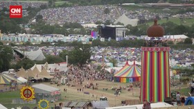VIDEO: Ramai Penggemar Musik Sambut Lagi Glastonbury