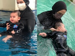 Moms, Nggak Perlu Takut! Ini 7 Manfaat Ajak Bayi Berenang