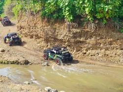 Menjajal Rute Offroad di Manistutu Jembrana