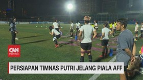 VIDEO: Persiapan Timnas Putri Jelang Piala AFF