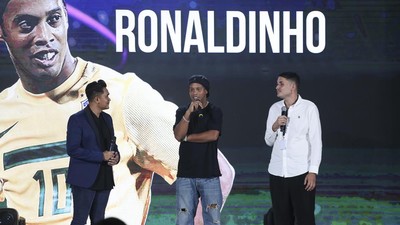 Arema Lawan Ronaldinho: Agendanya Bersenang-senang
