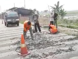 Dibongkar, Barisan Polisi Tidur di Tangerang Kini Tersisa 3 Baris