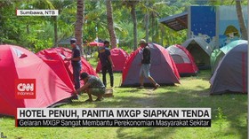 VIDEO: Hotel Penuh, Panitia MXGP Siapkan Tenda