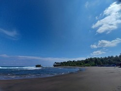 Pantai Muaragatah di Pangandaran, Cocok untuk Healing Nih!