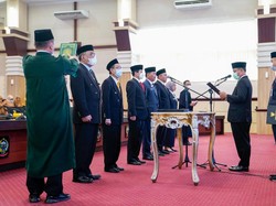 Gubernur Sulsel ASS Lantik 7 Pejabat, Masih Ada 8 OPD Kosong Kepala Definitif