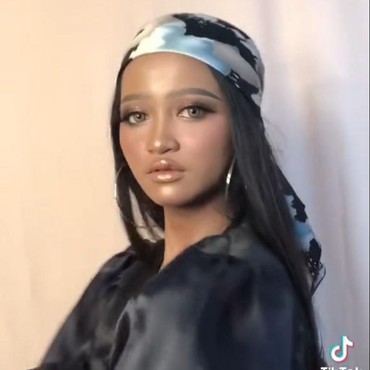 7 Before-After Makeup Gadis Situbondo bak Model Internasional Bikin Pangling