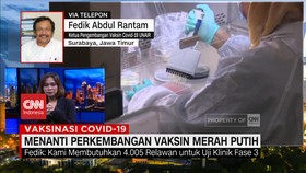 VIDEO: Peneliti UNAIR: Vaksin Merah Putih Bisa Atasi Covid-19