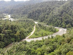 Penampakan Sungai Tempat Komandan Brimob Gugur usai Kejar Teroris di Parimo