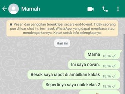 Pilu Bocah di Gunungkidul Chat ke Nomor Almarhum Ibu, Curhat Dapat Nilai 100