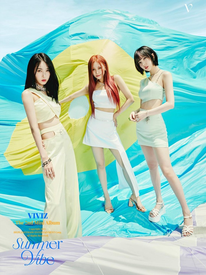 Bertema Summer Vibes, VIVIZ akan melangsungkan comeback mereka dengan mini album yang kedua dan akan dirlis pada hari Rabu(6/7)/ Foto : twitter.comVIVIZ_Official