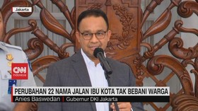 VIDEO: Perubahan 22 Nama Jalan Ibu Kota Tak Bebani Warga