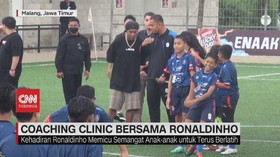 VIDEO: Coaching Clinic Bersama Ronaldinho