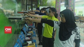 VIDEO: Atlet Muda Olah Raga Menembak