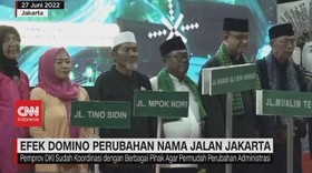 VIDEO: Efek Domino Perubahan Nama Jalan Jakarta