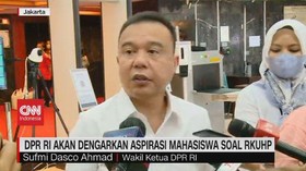 VIDEO: DPR RI Akan Dengarkan Aspirasi Mahasiswa Soal RKUHP