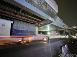 Buka Suara, Adhi Karya Selidiki Tandon Air Proyek LRT Jabodebek Jebol