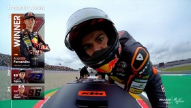 VIDEO: Highlights Moto2 Belanda, Fernandez Ancam Vietti