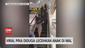 VIDEO: Viral Pria Diduga Lecehkan Anak di Mal