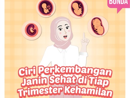 Ciri Perkembangan Janin Sehat di Tiap Trimester Kehamilan