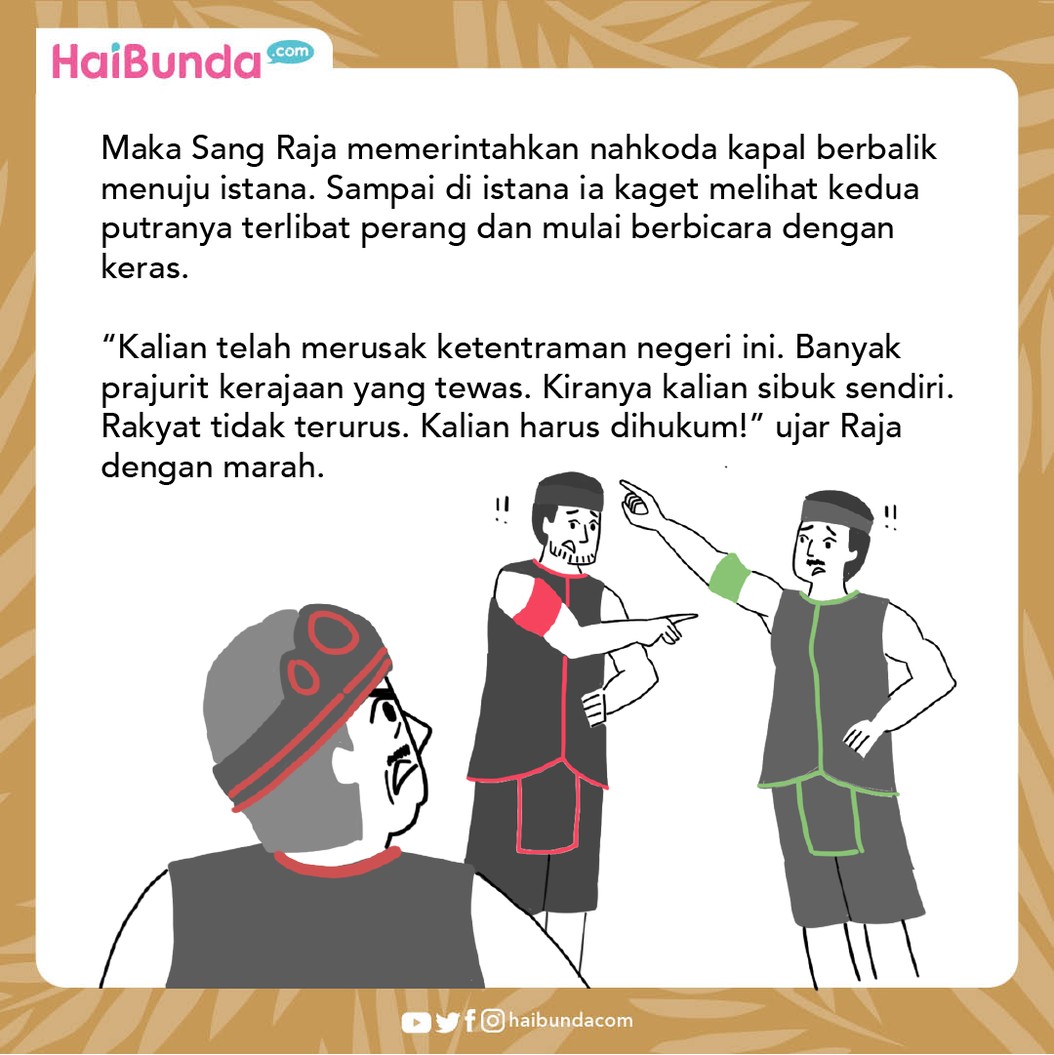 Dongeng Anak Cerita Kutukan Raja Pulau Mintin
