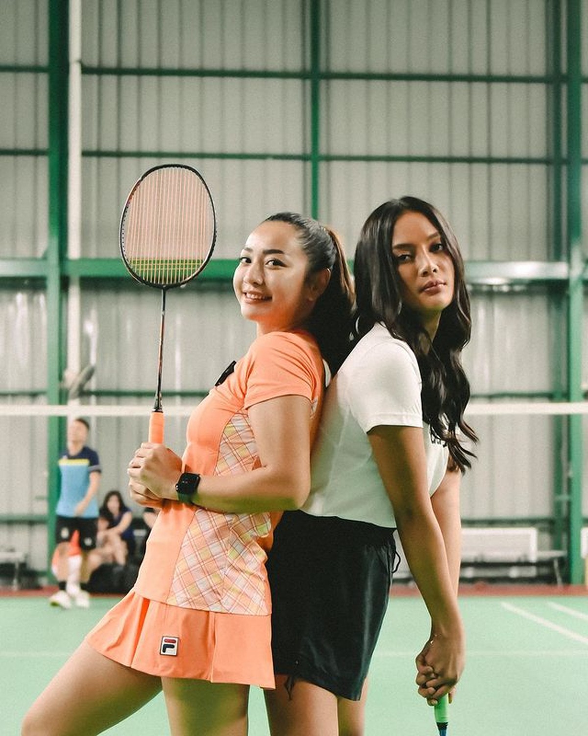 Hesti Purwadinata dan Erika Carlina