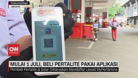 VIDEO: Mulai 1 Juli Beli Pertalite Pakai Aplikasi