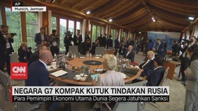 VIDEO: Negara G7 Kompak Kutuk Tindakan Rusia