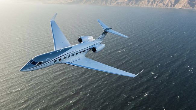 Gulfstream G560ER, jet pribadi milik Kim Kardashian yang dibanggakannya lebih mahal ketimbang miliknya Jeff Bezos, memiliki sejumlah fitur ekslusif. Apa saja?