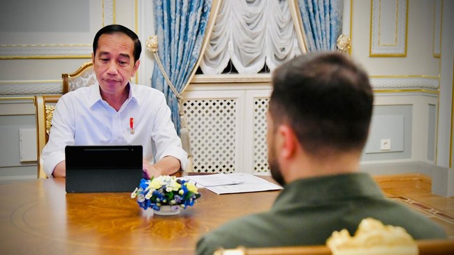 Klaim Jokowi yang mengaku dititipkan pesan oleh Zelensky saat di Kyiv untuk disampaikan kepada Putin di Moskow menjadi perdebatan.