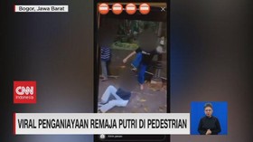 VIDEO: Viral Penganiayaan Remaja Putri di Pedestrian