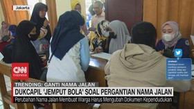 VIDEO: Dukcapil 'Jemput Bola' Soal Pergantian Nama Jalan