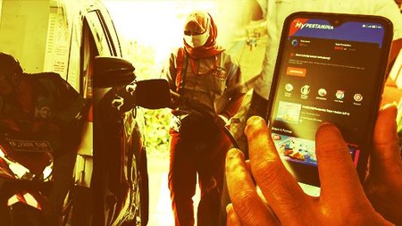 Beli Pertalite Pakai MyPertamina