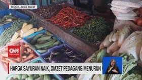 VIDEO: Harga Sayuran Naik, Omzet Pedagang Menururn