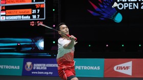 Hasil Malaysia Open: Jonatan Hadapi Axelsen di Semifinal