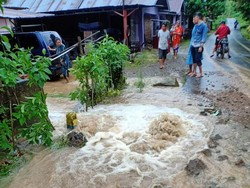 Pipa Induk PDAM Sinjai Bocor, Distribusi Air di 4 Wilayah Terhambat