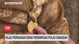 VIDEO: Kilau Perhiasan Emas Perempuan Pulau Kangean