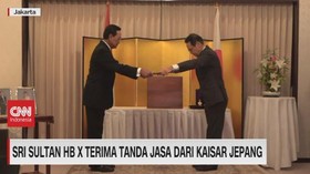 VIDEO: Sri Sultan HB X Terima Tanda Jasa Dari Kaisar Jepang