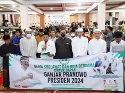Santri-Habaib Selawatan, Doakan Ganjar Jadi Presiden RI 2024