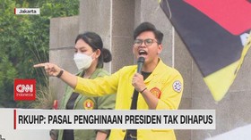 VIDEO: RKUHP: Pasal Penghinaan Presiden Tak Dihapus