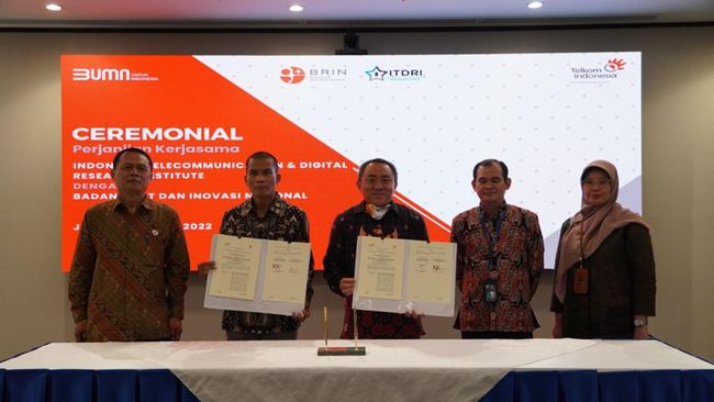 Indonesia Telecommunication and Digital Research Institute dan Pusat Riset Ekonomi Makro dan Keuangan BRIN melakukan kolaborasi riset berkala di Mandalika.