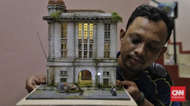 FOTO: Mengeruk Cuan dari Bisnis Miniatur