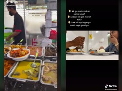 Alami Hari Berat, Wanita Ini Minta Driver Ojol Temani Makan Nasi Padang