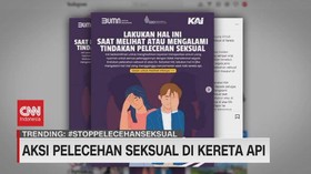 VIDEO: Aksi Pelecehan Seksual di Kereta Api