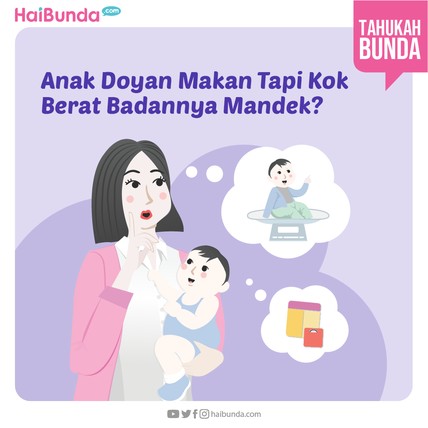 Sudah Banyak Makan Tapi Kok Anak Masih KuYus??