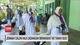 VIDEO: Jemaah Calon Haji Cadangan Berangkat Ke Tanah Suci