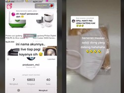 Beli Rice Cooker Rp 36 Ribu yang Datang 1 Buah Masker Saja