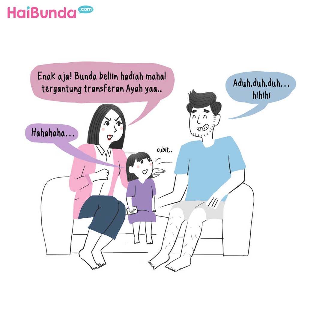 Komik Hadiah Naik Kelas, Bunda Kasih Apa?