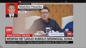 VIDEO: Masinton : Kondisi Tjahyo Selama Dirawat di RS Fluktuatif
