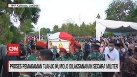 VIDEO: Proses Pemakaman Tjahjo Kumolo Dilaksanakan Secara Militer
